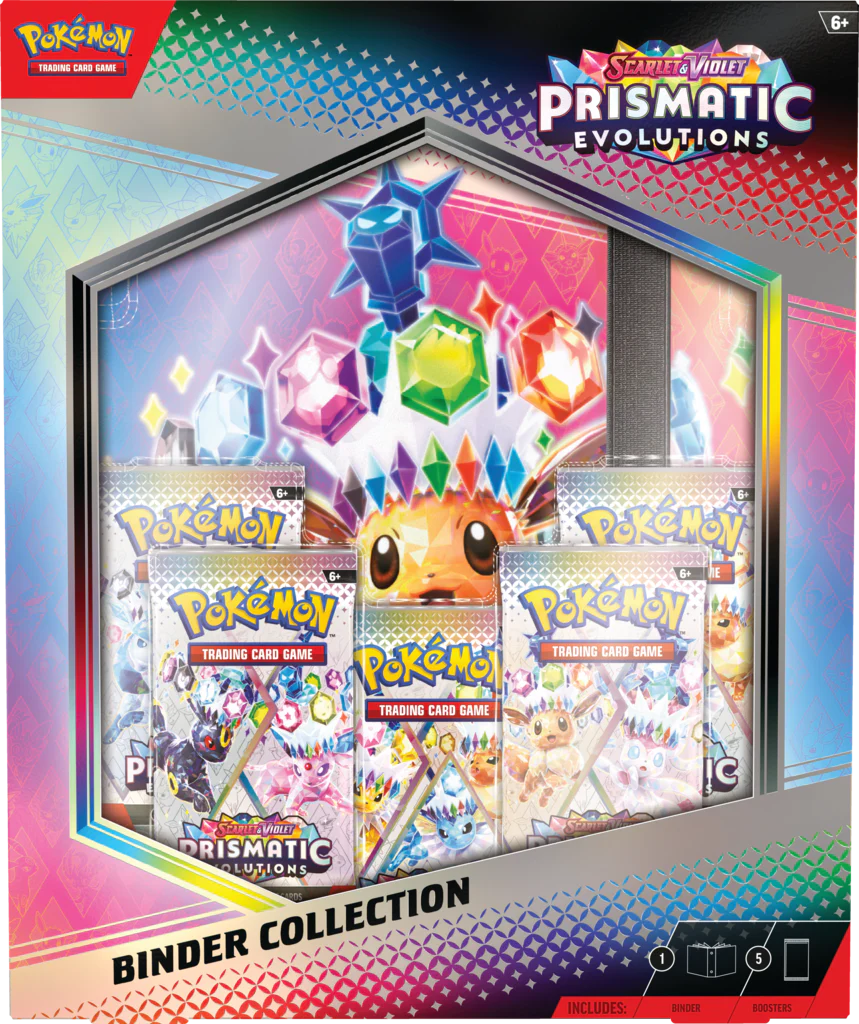 Pokémon TCG: Scarlet & Violet - Prismatic Evolutions - Binder Collection - Image 5