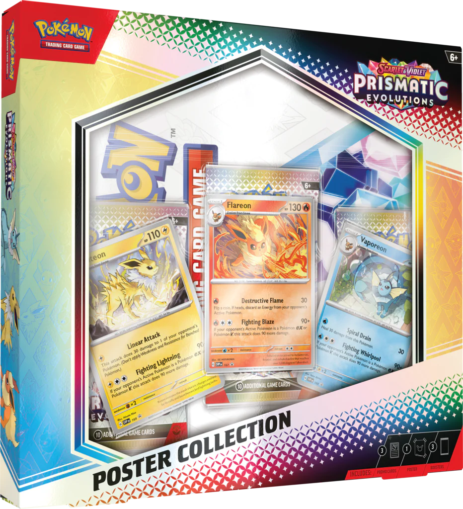 Pokémon TCG: Scarlet & Violet - Prismatic Evolutions - Poster Collection - Image 6