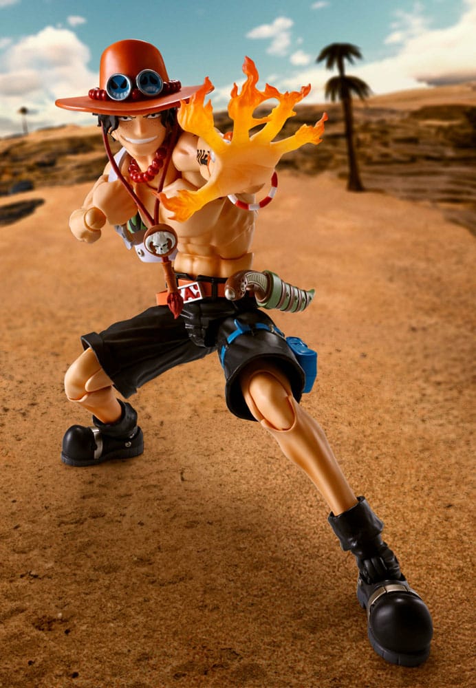 Portgas D Ace Fire Fist One Piece S.H. Figuarts Figurka 15 cm - Image 7