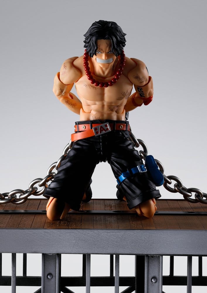 Portgas D. Ace Marineford One Piece S.H. Figuarts Figurka 16 cm - Image 5