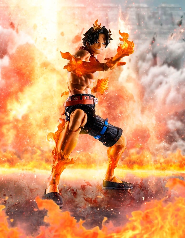 Portgas D. Ace Marineford One Piece S.H. Figuarts Figurka 16 cm - Image 7