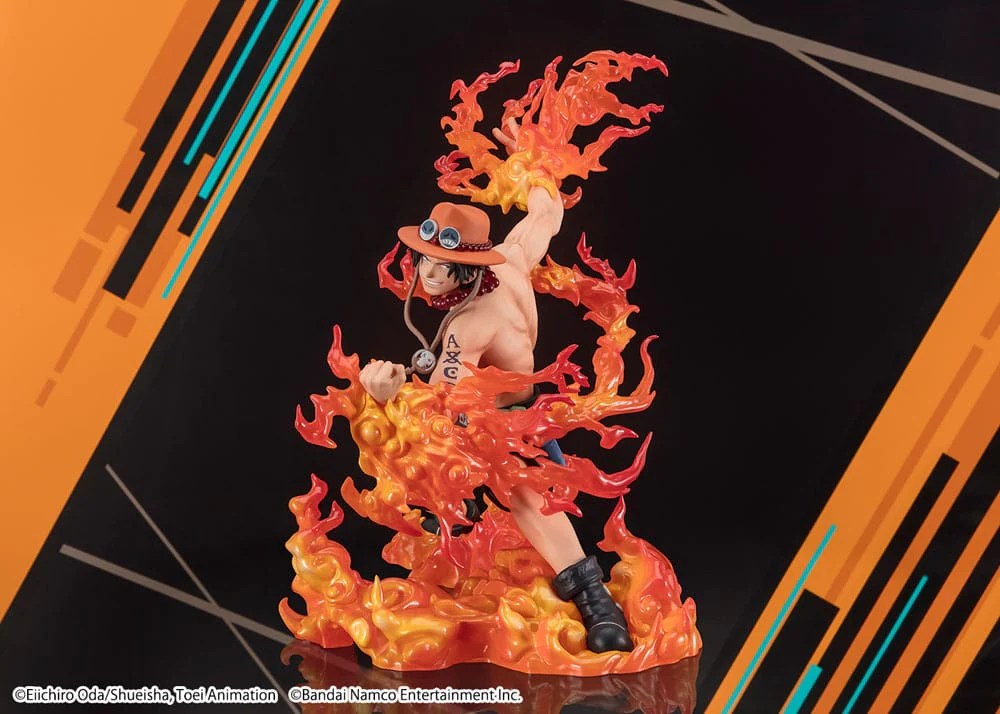 Portgas. D. Ace One Piece FiguartsZERO Extra Battle 5th Anniversary Figurka 17 cm - Image 2