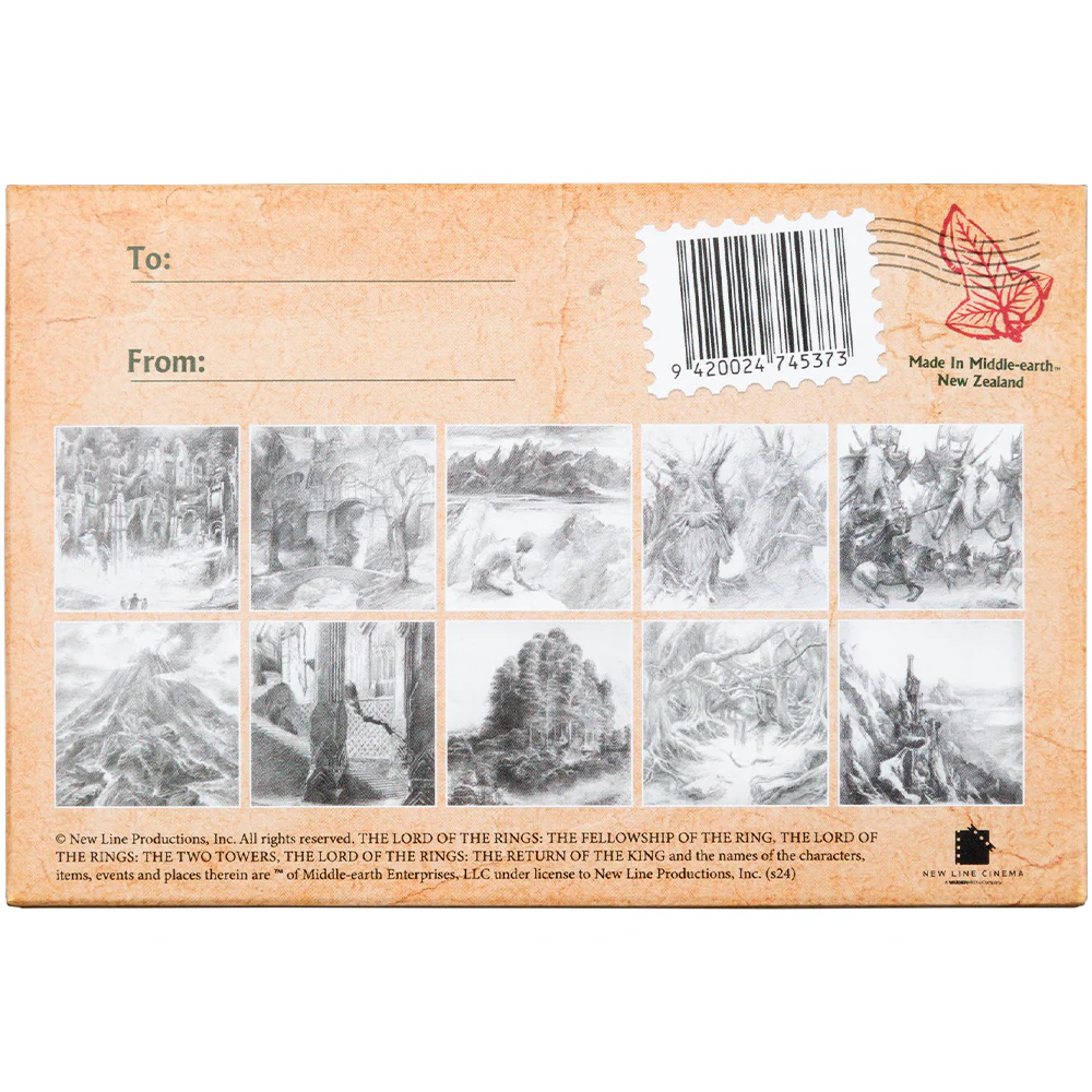 Postcard Set Concept Art By Alan Lee: The Lord Of The Rings Zestaw Pocztówek - Image 3