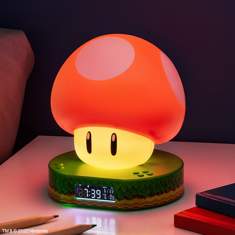 Power Up Grzybek Budzik Super Mario - Image 5