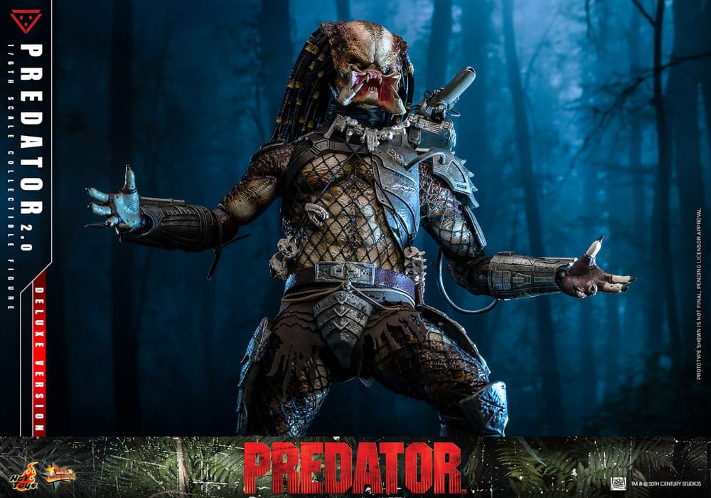 Predator (2.0) Predator Movie Masterpiece Deluxe Version 1/6 Figurka 34 cm - Image 14