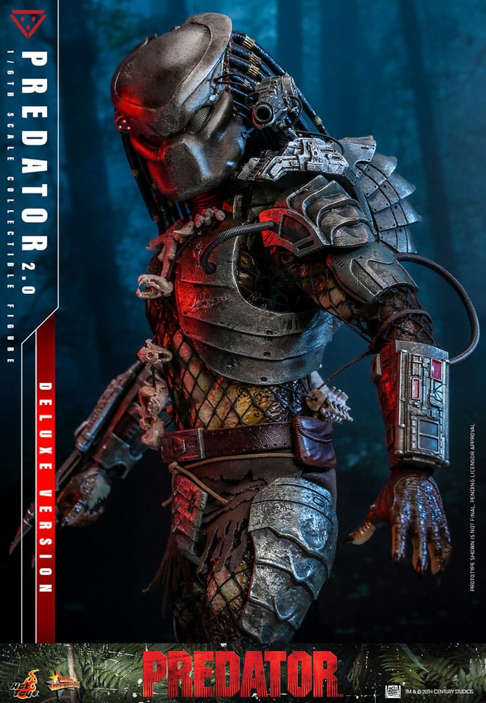 Predator (2.0) Predator Movie Masterpiece Deluxe Version 1/6 Figurka 34 cm - Image 4