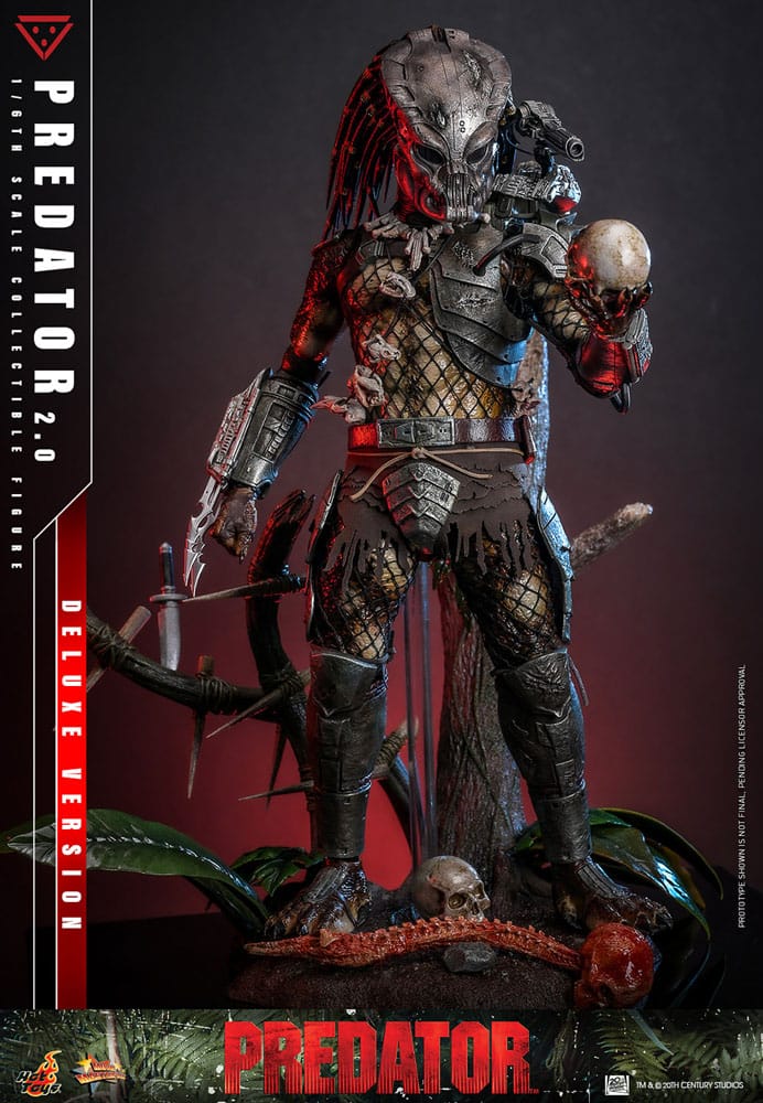Predator (2.0) Predator Movie Masterpiece Deluxe Version 1/6 Figurka 34 cm - Image 7