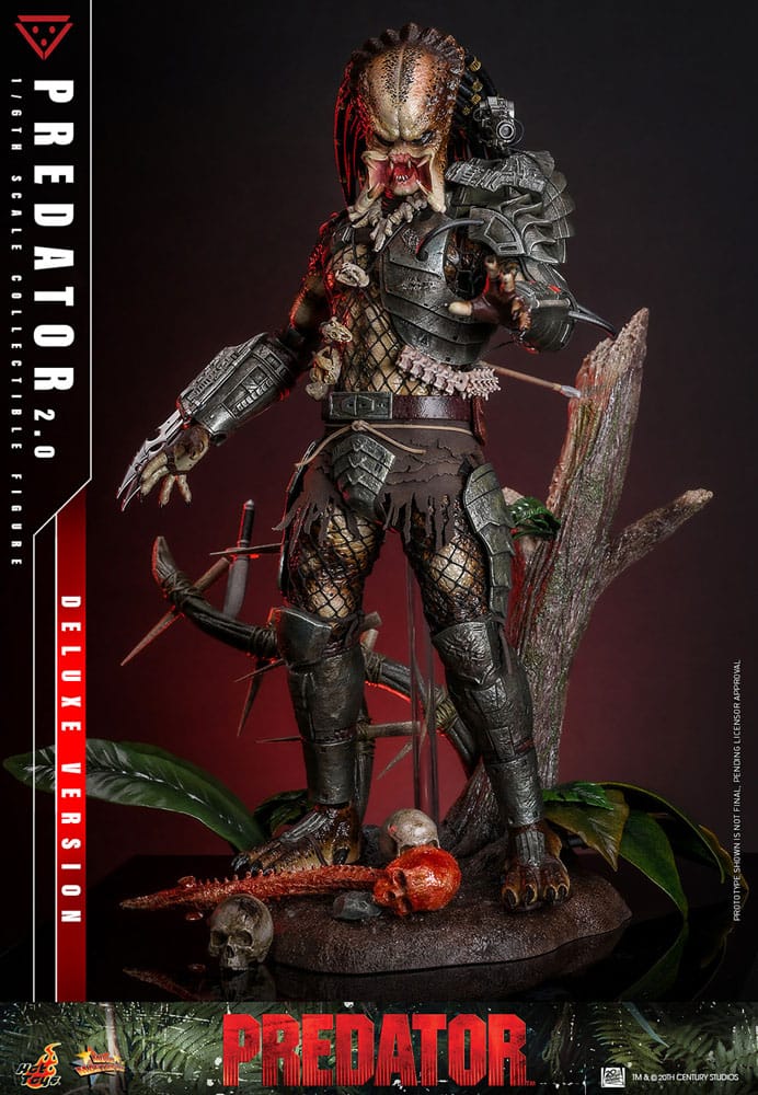 Predator (2.0) Predator Movie Masterpiece Deluxe Version 1/6 Figurka 34 cm - Image 8