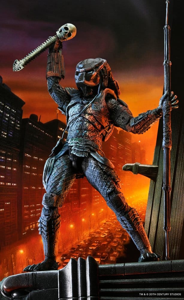 Predator City Hunte Predator 2 Movie Poster Series Figurka 18 cm - Image 6