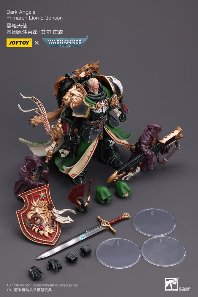 Primarch Lion El' Jonson Warhammer 40k Dark Angels 1/18 Figurka 18 cm - Image 16