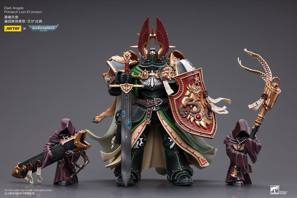 Primarch Lion El' Jonson Warhammer 40k Dark Angels 1/18 Figurka 18 cm - Image 4