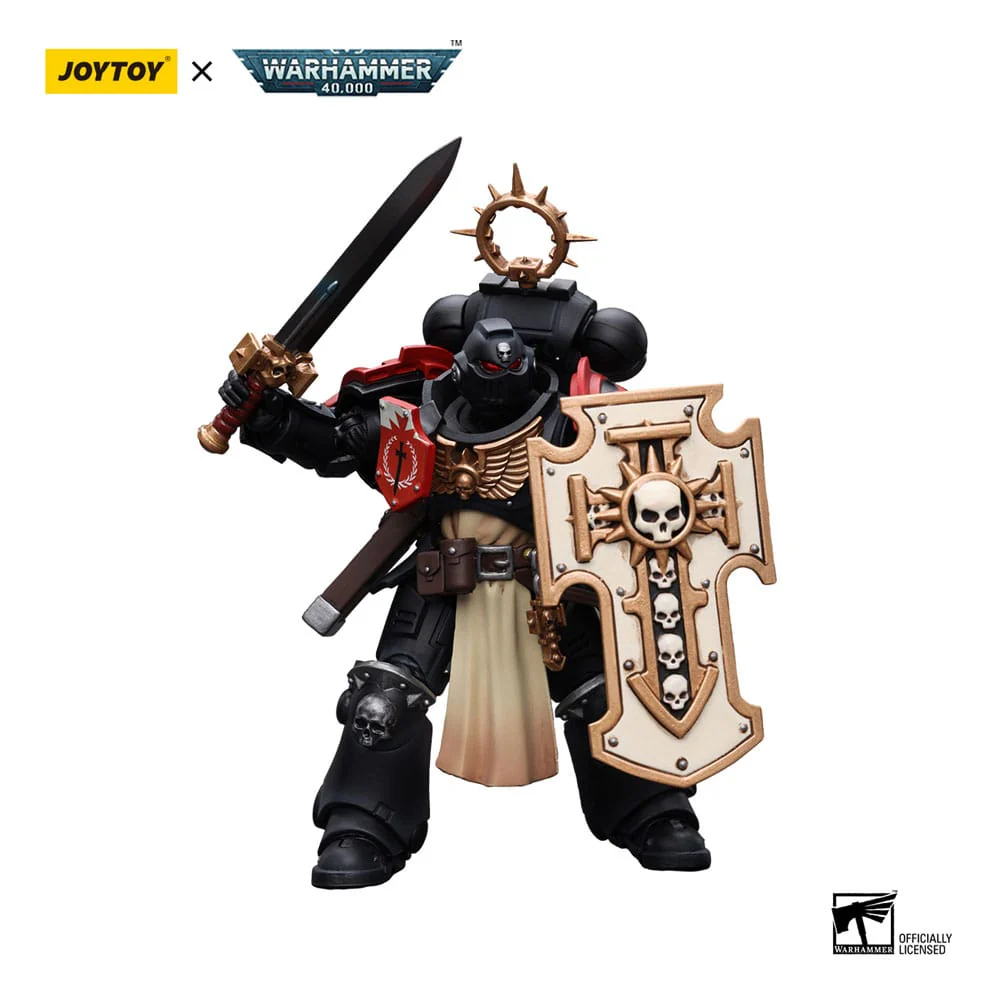 Primaris Space Marines Black Templars Bladeguard Veteran Warhammer 40k 1/18 Figurka 12 cm - Image 4