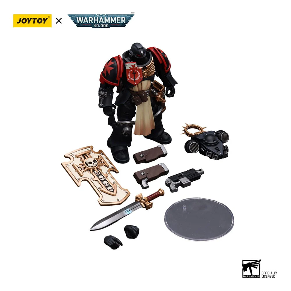 Primaris Space Marines Black Templars Bladeguard Veteran Warhammer 40k 1/18 Figurka 12 cm - Image 5