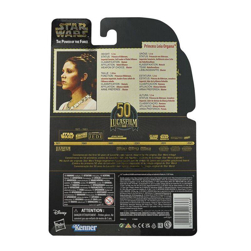 Princess Leia Organa The Power of the Force Star Wars Black Series Figurka 15 cm - Image 6