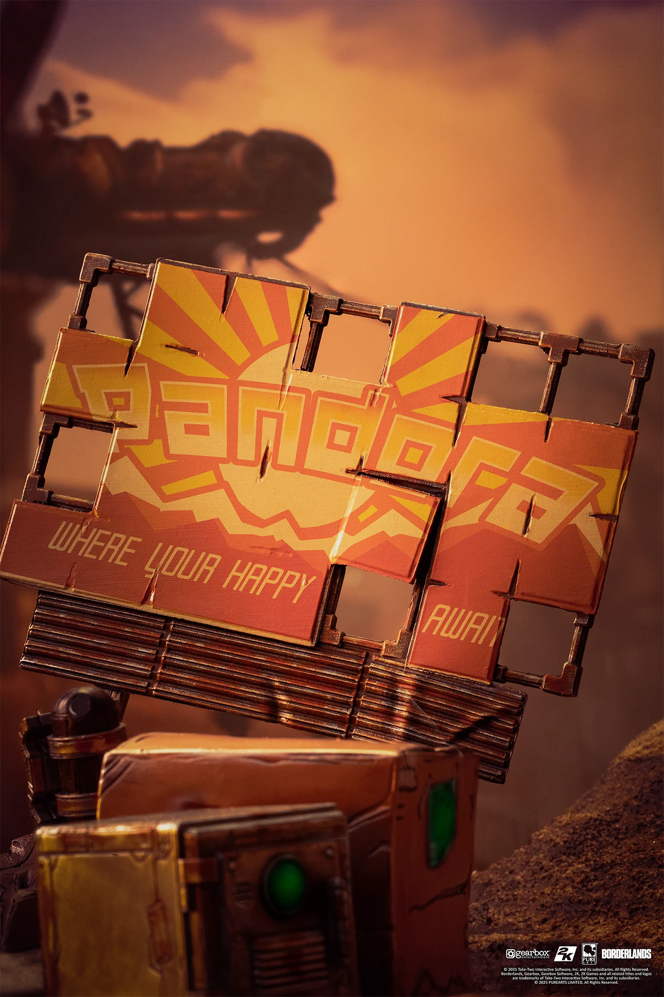Psycho & Claptrap Borderlands Scale Diorama 1/6 Figurka 28 cm - Image 22
