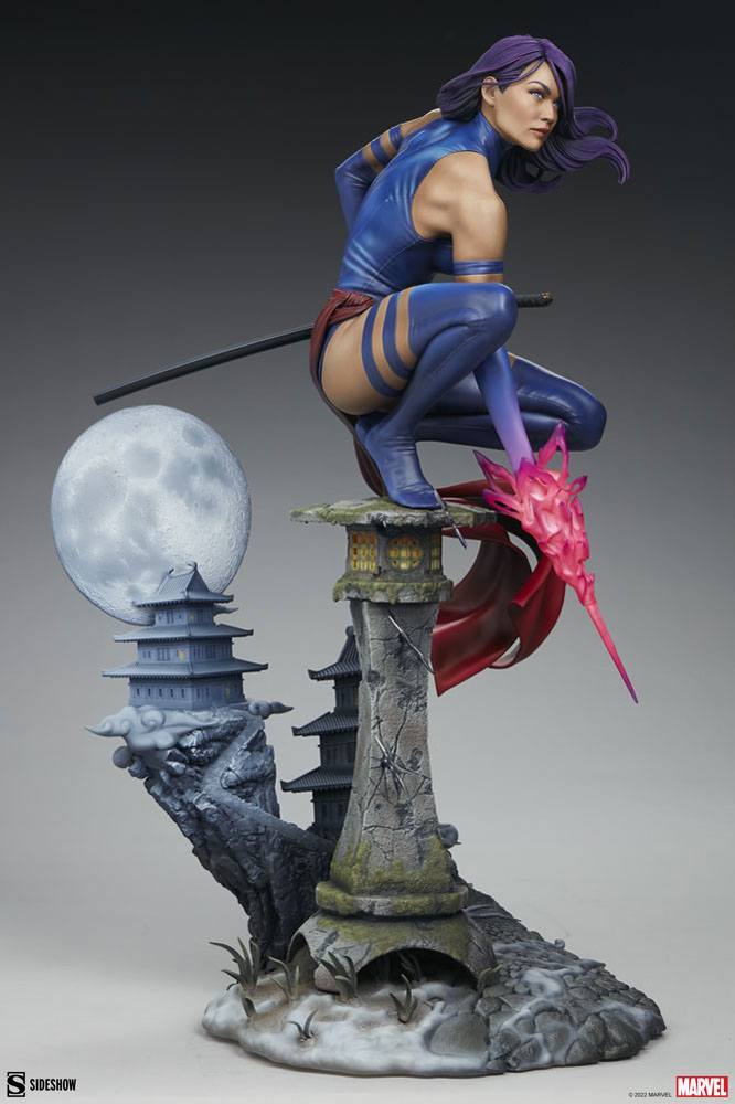 Psylocke Marvel Premium Format 1/4 Figurka 53 cm - Image 14