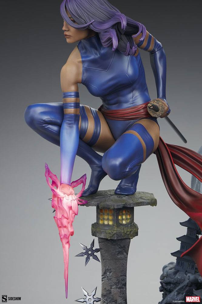 Psylocke Marvel Premium Format 1/4 Figurka 53 cm - Image 19