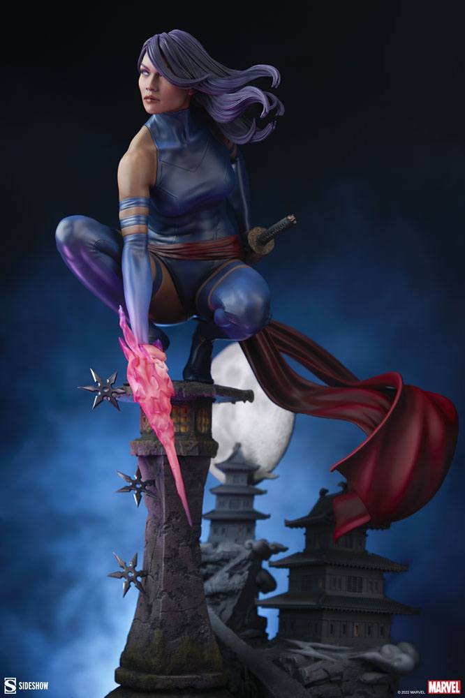 Psylocke Marvel Premium Format 1/4 Figurka 53 cm - Image 6