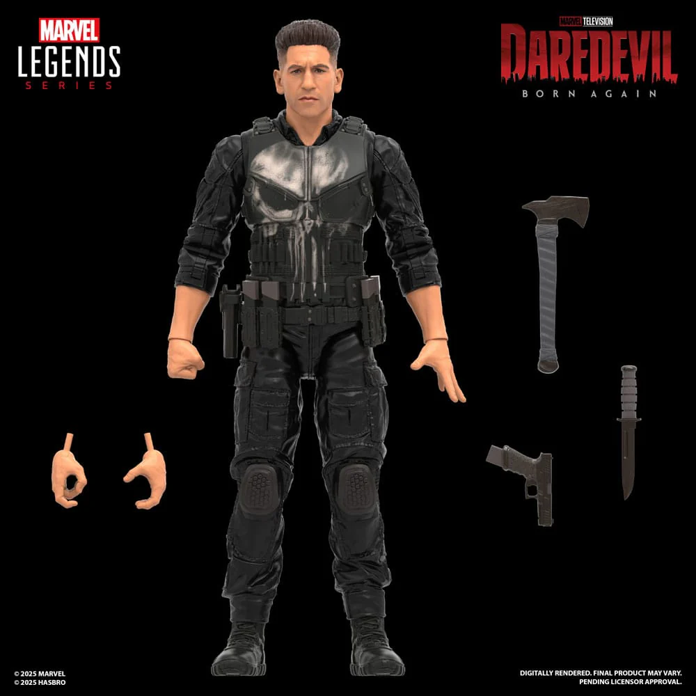 Punisher Marvel Legends Daredevil: Born Again Figurka 15 cm - Image 3