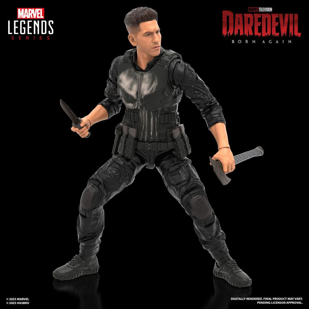 Punisher Marvel Legends Daredevil: Born Again Figurka 15 cm - Image 5