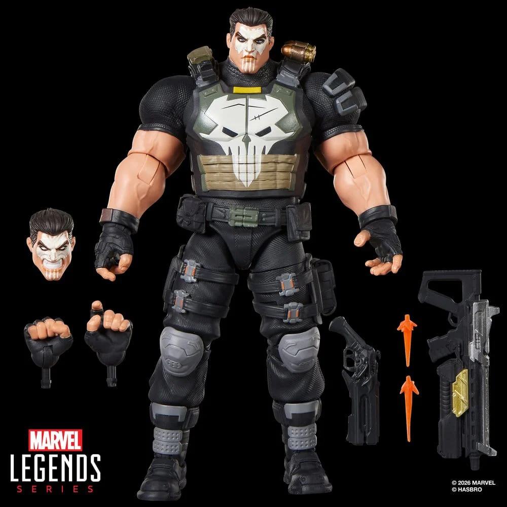 Punisher Marvel Rivals Marvel Legends Figurka 15 cm - Image 10
