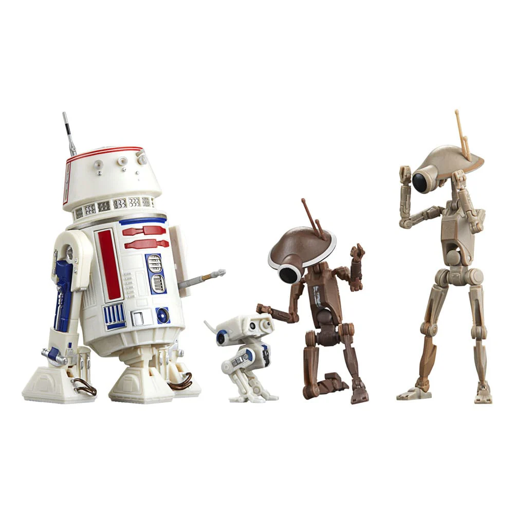 R5-D4, BD-72 & Pit Droids Star Wars: The Mandalorian Black Series 4-Pack Figurki - Image 4