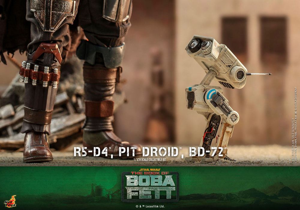 R5-D4, Pit Droid, & BD-72 Star Wars The Mandalorian 1/6 Figurki - Image 17