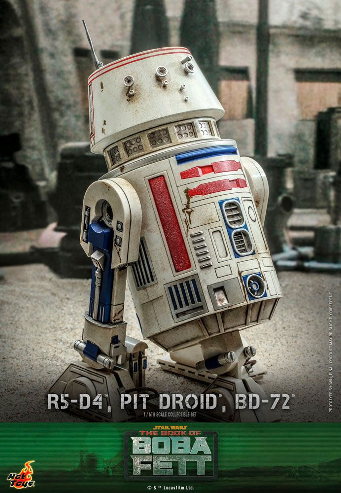 R5-D4, Pit Droid, & BD-72 Star Wars The Mandalorian 1/6 Figurki - Image 5