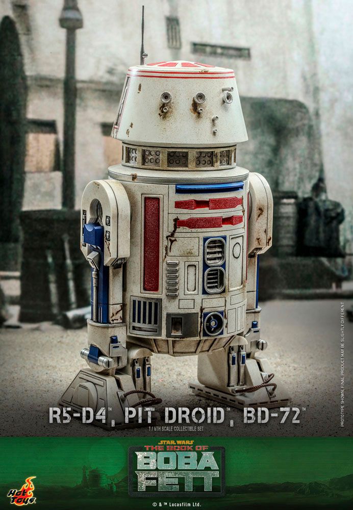 R5-D4, Pit Droid, & BD-72 Star Wars The Mandalorian 1/6 Figurki - Image 6