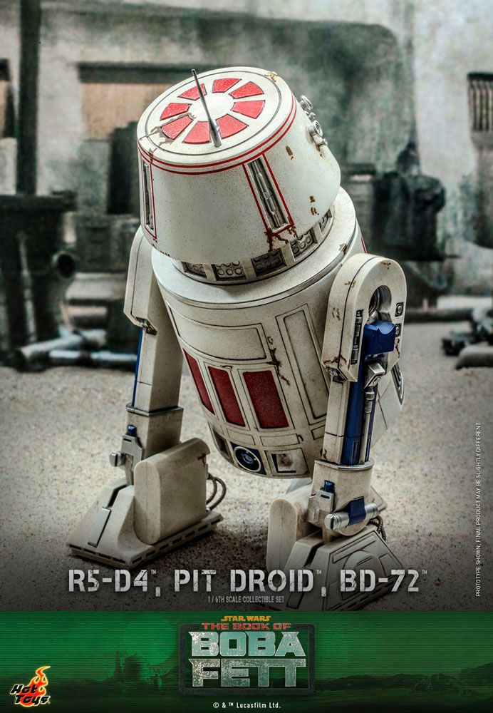 R5-D4, Pit Droid, & BD-72 Star Wars The Mandalorian 1/6 Figurki - Image 7