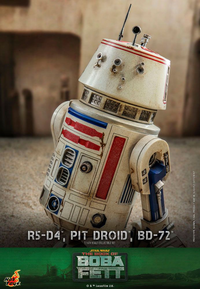 R5-D4, Pit Droid, & BD-72 Star Wars The Mandalorian 1/6 Figurki - Image 8