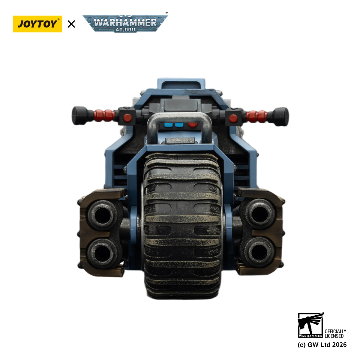 Raider-pattern Combat Bike Space Wolves with twin-linked bolt rifles Warhammer 40k Vehicle 1/18 Figurka 22 cm - Image 4