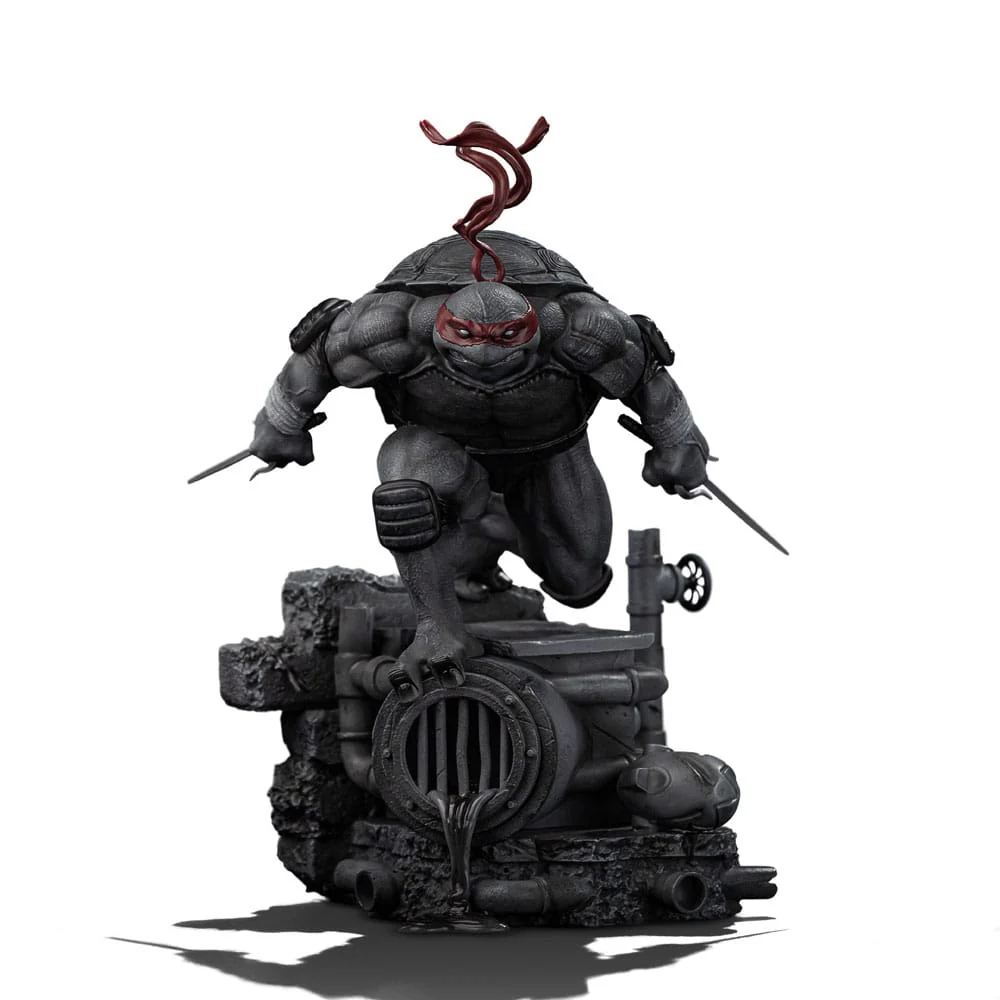 Raphael Black and White Variant Teenage Mutant Ninja Turtles Art Scale 1/10 Figurka 26 cm - Image 2