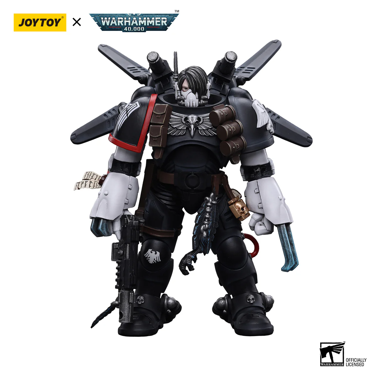 Raven Guard Chapter Master Kayvaan Shrike Warhammer 40k 1/18 Figurka 12 cm