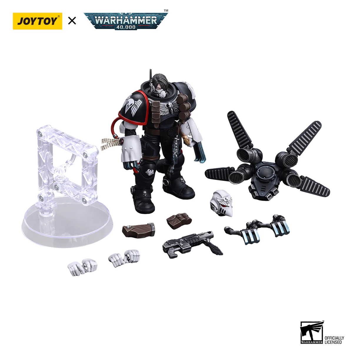 Raven Guard Chapter Master Kayvaan Shrike Warhammer 40k 1/18 Figurka 12 cm - Image 5