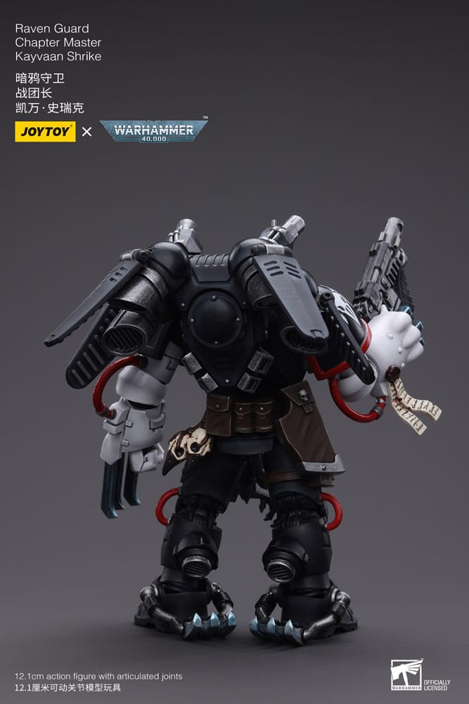 Raven Guard Chapter Master Kayvaan Shrike Warhammer 40k 1/18 Figurka 12 cm - Image 8