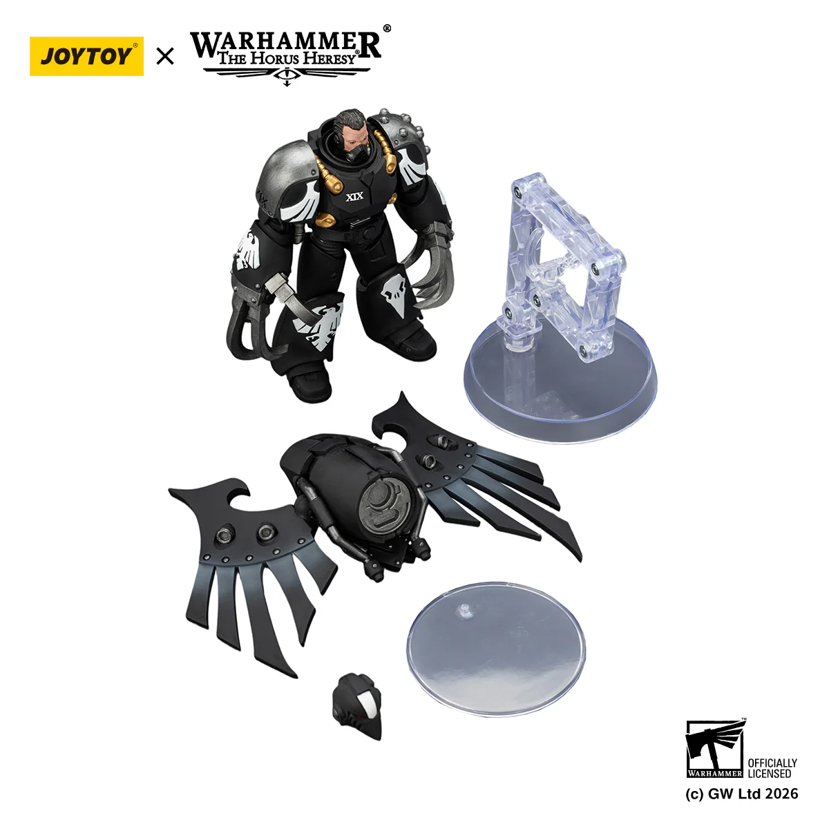 Raven Guard Dark Fury, Chooser of the Slain with Raven's Talon claws Warhammer 40k 1/18 Figurka 12 cm - Image 6