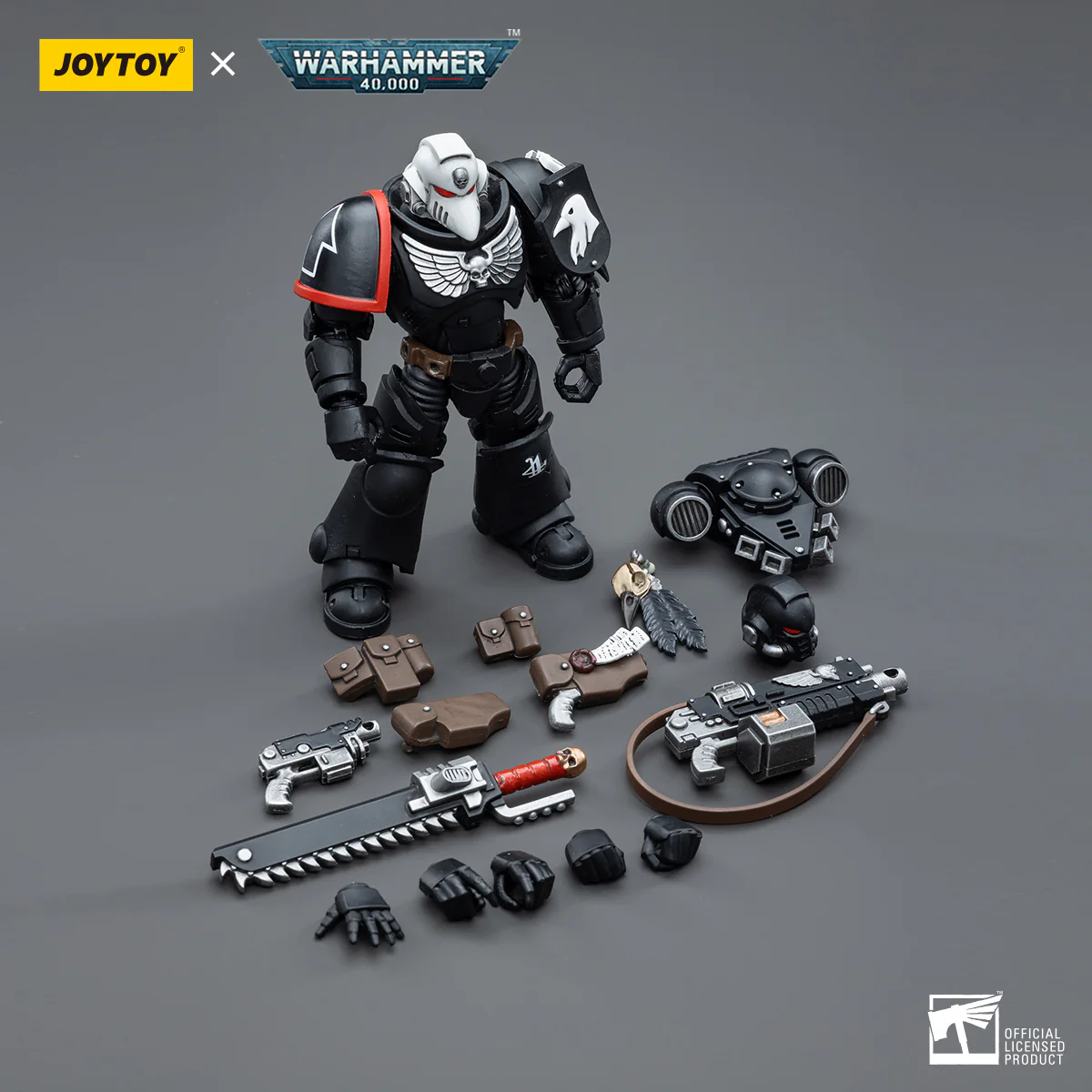Raven Guard Intercessors Sergeant Rychas Warhammer 40k 1/18 Figurka 12 cm - Image 9