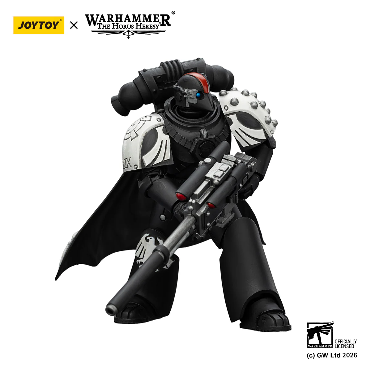 Raven Guard Mor Deythan Shade with Nemesis bolt rifles Warhammer 40k 1/18 Figurka 12 cm - Image 4