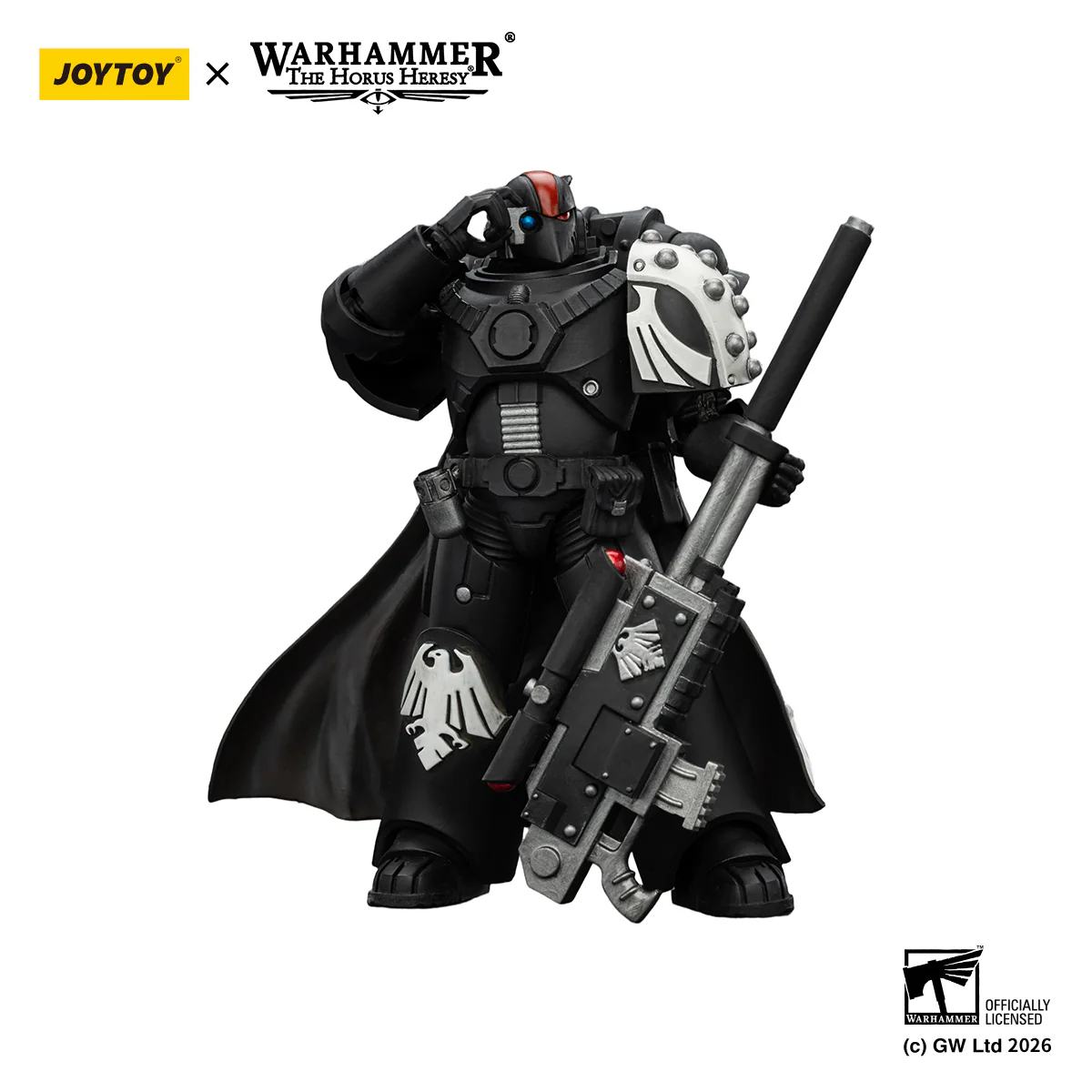 Raven Guard Mor Deythan Shade with Nemesis bolt rifles Warhammer 40k 1/18 Figurka 12 cm - Image 5
