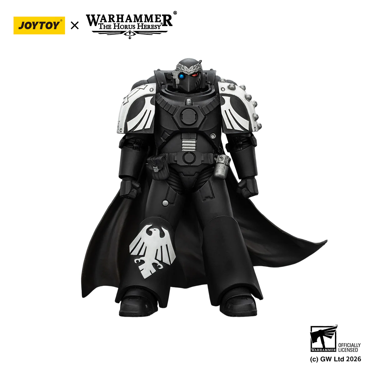 Raven Guard Mor Deythan with Nemesis bolt rifle Warhammer 40k 1/18 Figurka 12 cm