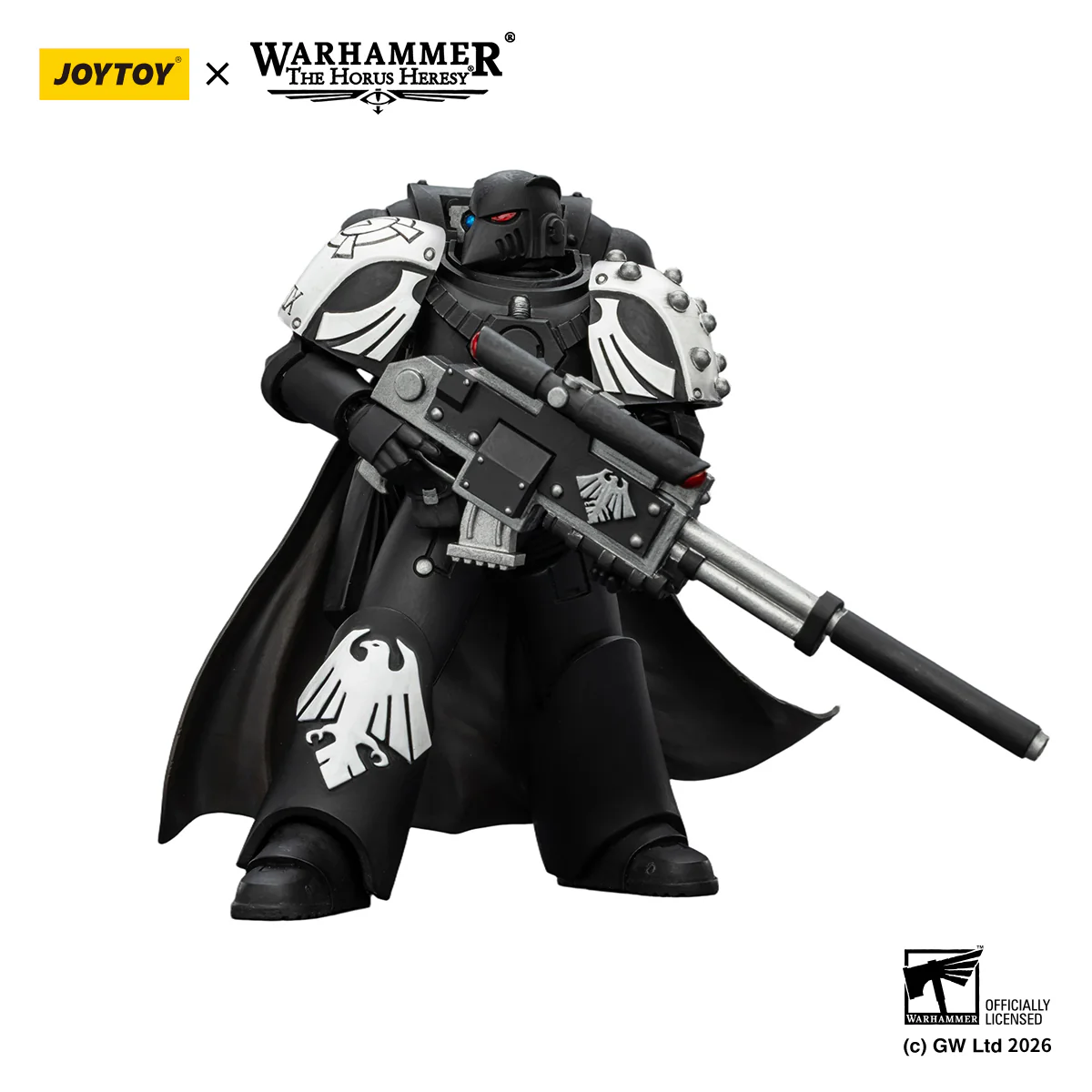 Raven Guard Mor Deythan with Nemesis bolt rifle Warhammer 40k 1/18 Figurka 12 cm - Image 3