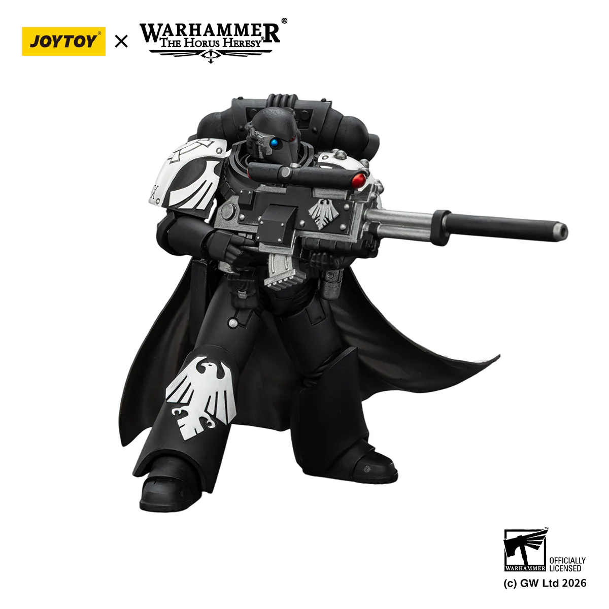 Raven Guard Mor Deythan with Nemesis bolt rifle Warhammer 40k 1/18 Figurka 12 cm - Image 4