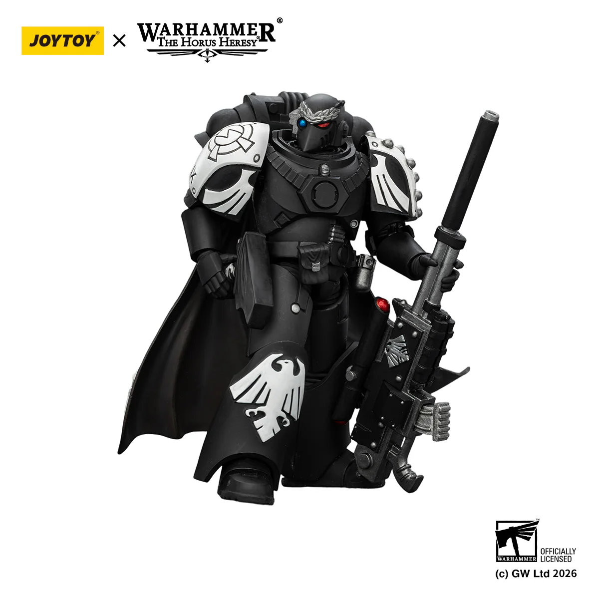 Raven Guard Mor Deythan with Nemesis bolt rifle Warhammer 40k 1/18 Figurka 12 cm - Image 5