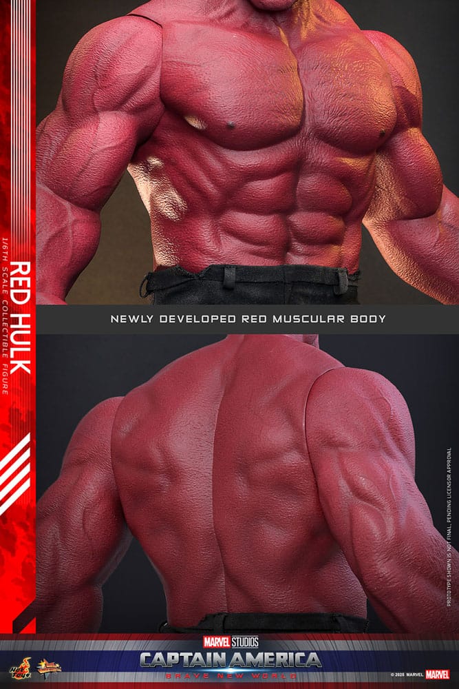 Red Hulk Captain America: Brave New World Movie Masterpiece 1/6 Figurka 47 cm - Image 15