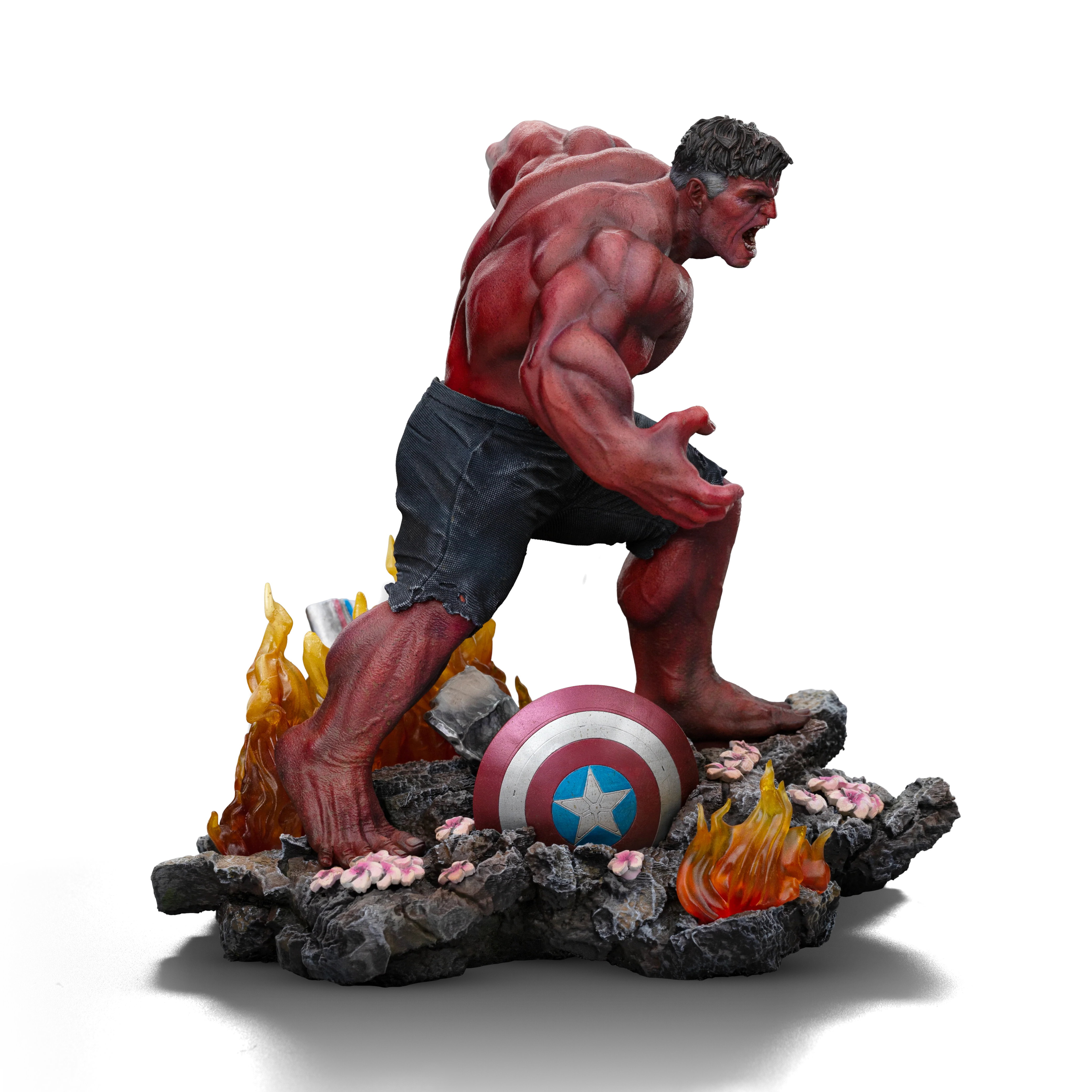 Red Hulk Marvel Captain America: Brave New World Art Scale 1/10 Figurka 24cm - Image 3