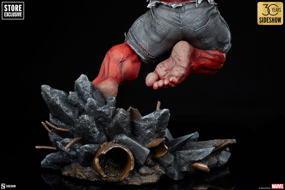 Red Hulk: Thunderbolt Ross Marvel Premium Format Figurka 74 cm - Image 11