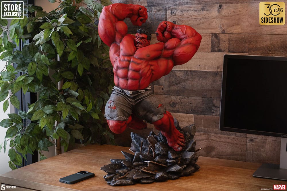 Red Hulk: Thunderbolt Ross Marvel Premium Format Figurka 74 cm - Image 2