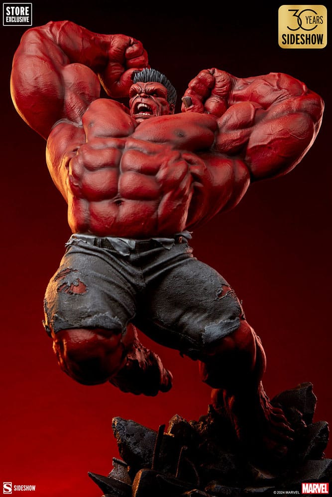 Red Hulk: Thunderbolt Ross Marvel Premium Format Figurka 74 cm - Image 3