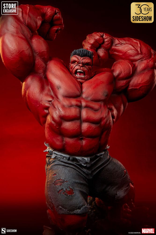 Red Hulk: Thunderbolt Ross Marvel Premium Format Figurka 74 cm - Image 5
